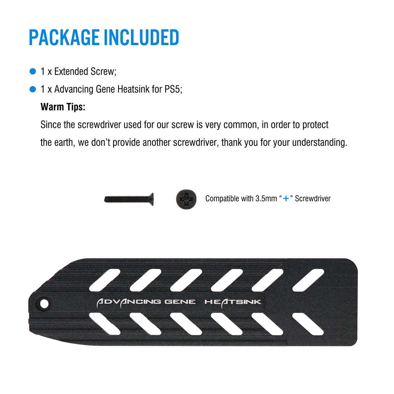 Radiador Dissipador M.2 NVMe para Console PS5, Slot De Expansão SSD, Grau De Aviação, Magnésio, Liga De Alumínio, Preto