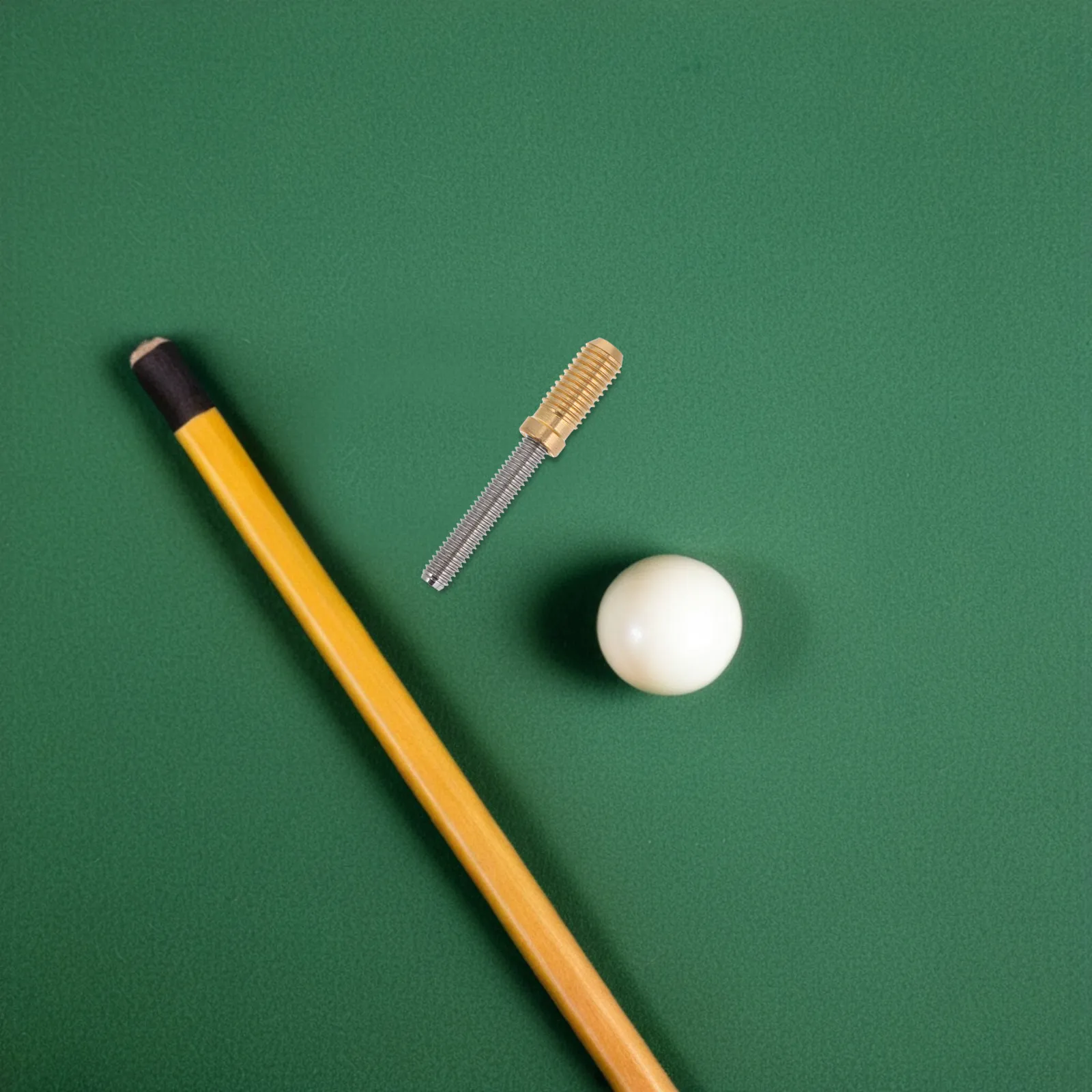 

Billiard Pool Cue Extender with Upgraded 14-Tooth Joint Pin Screw System for Enhanced Stability Accuracy Professional Gameplay