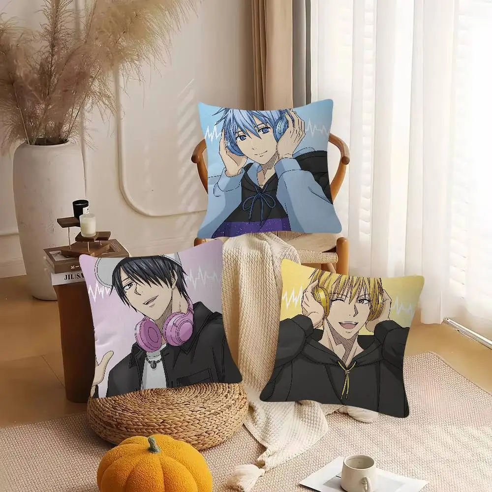 Anime Kuroko's Basketball Cute Cartoon Two-dimensional Pillowcase Bedroom Sofa Cushion Cover Nap Pillow Cover