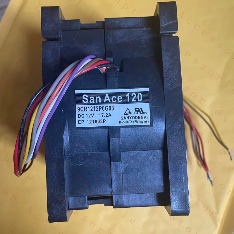 

D 1pcs FOR Sanyo 9CR1212P0G03 12076 12CM cooling fan