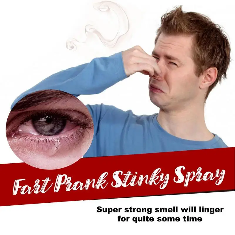 Liquid Gag Prank Joke Spray, Fedor Portátil, Fedor Forte, Novidades, Complicado, Engraçado, Mordaça