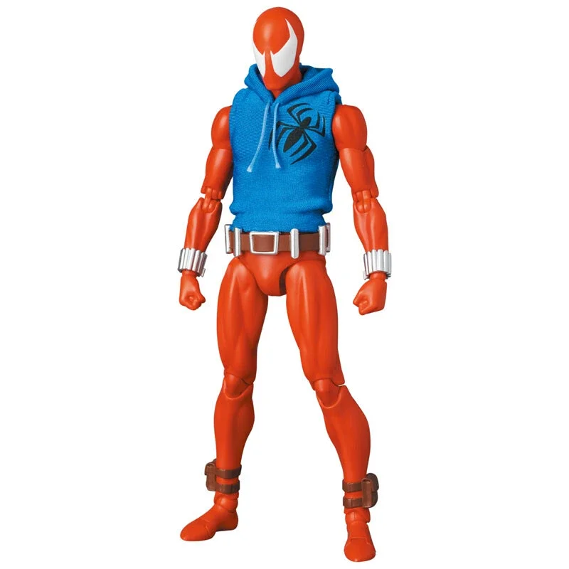 Ct Toys Spiderman Mafex 186 Scarlet Spider The Amazing Spider-Man Comic Version Anime Figurine Action Figure New Toys Gift