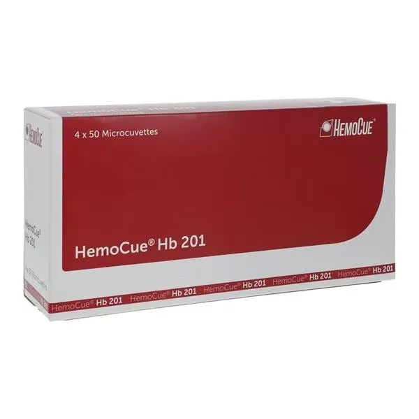 Hemocue Hb 201 شرائط Hemocue Hb 201 + متر الهيموجلوبين نقطة الرعاية اختبار الهيموجلوبين Hb متر رخيصة الثمن جاهزة للشحن