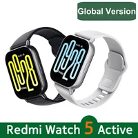 Versión global Xiaomi Redmi Watch 5 Pantalla activa de 2 pulgadas Hasta 18 días de duración de la batería Más de 140 modos de entrenamiento Llamadas Bluetooth 5ATM