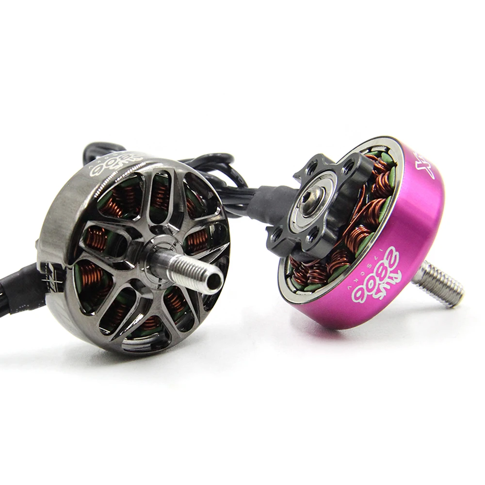 RCINPOWER SmooX 2806 plus Motor 4-6S 4mm hollow shaft 1350KV / 1750KV Brushless motor for FPV Race drone kit