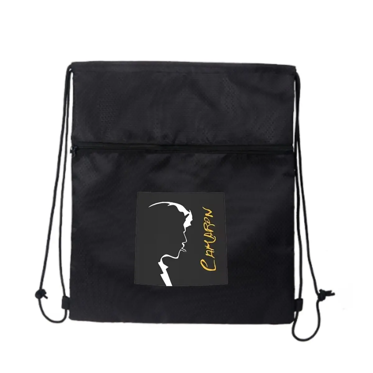 

Рюкзак для фитнеса с силуэтом «Negativa» и шнурком, карманный, для пешего туризма, кемпинга, для мужчин и женщин, спортивные сумки