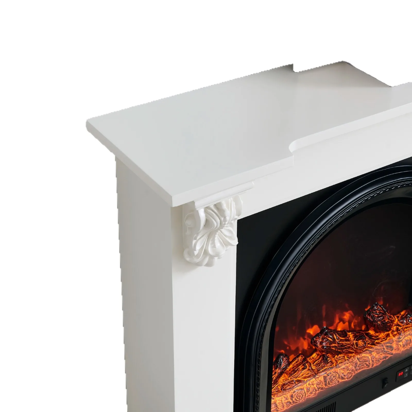 Kamień do kominka francuskiego, amerykański, do domu, na werandę, szafka, symulowany płomień, może być ogrzewany.