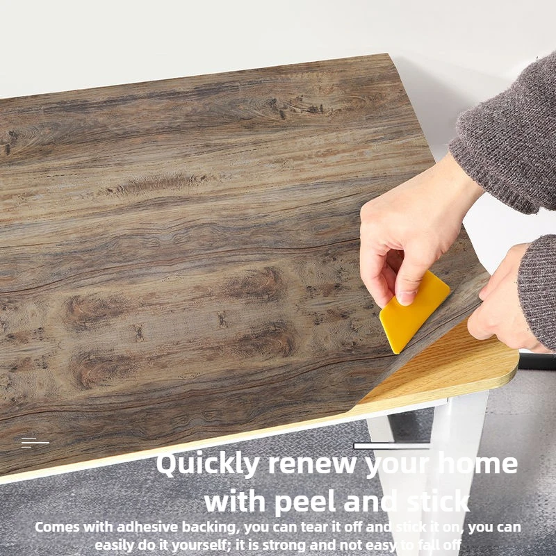 لفة ورق اتصال واسعة للغاية 40 سم 3M - بطانة خزانة قابلة للإزالة، لاصق خشبي مقاوم للماء للأدراج وخزانة الملابس والمطبخ DIY #6