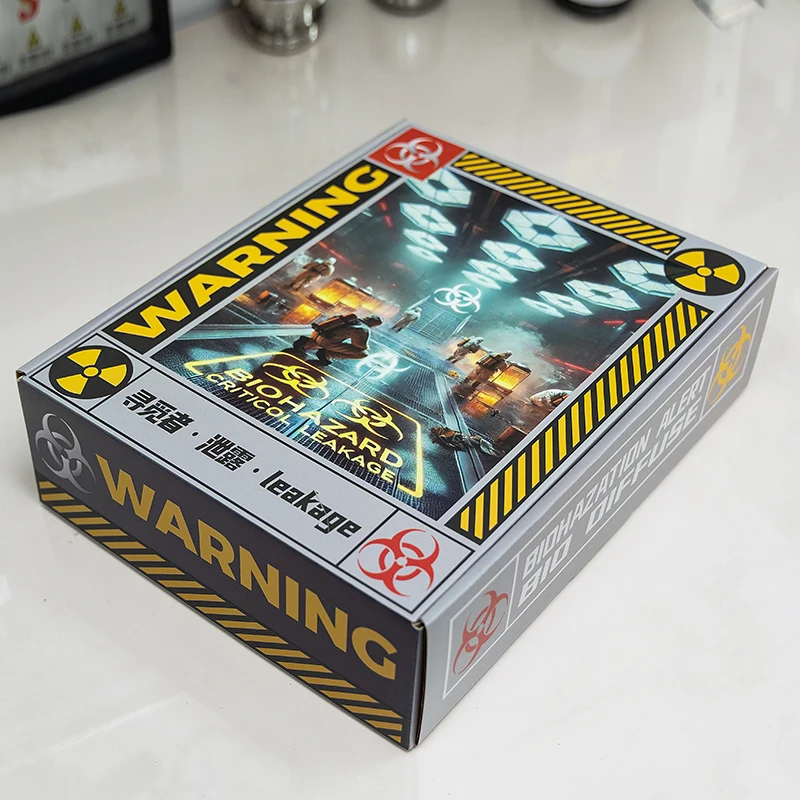 Nouveau ensemble de bouteilles d'échantillon faites à la main Resident Evil: série de fuite numéro 1, Kit de modèle de Virus à faire soi-même, accessoire de Cosplay, jouet périphérique, cadeaux