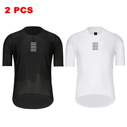 Rsantce 2024 Cycling Base Layer Short Sleeve Bike Sports Bike Shirt Underwear Racing Bicycle Jersey Shirt Undershirt