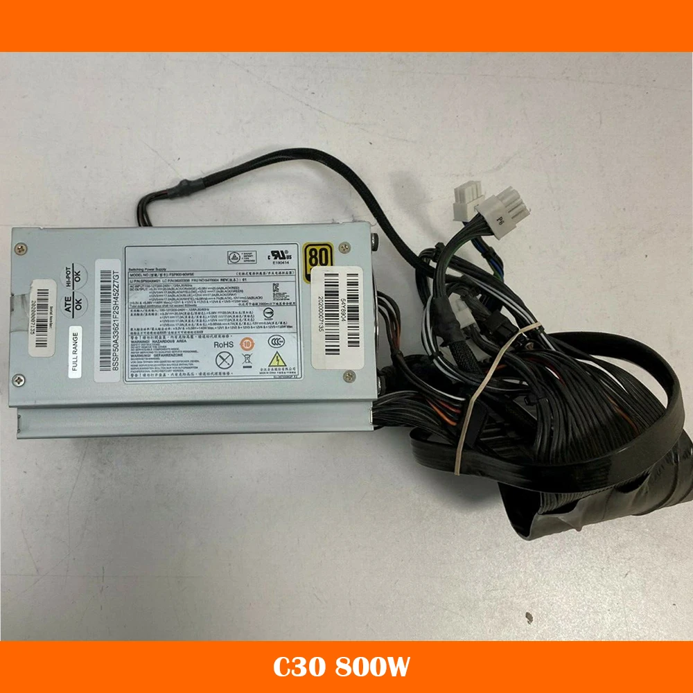 Zasilacz biurkowy dla Lenovo C30 FSP800-90WSE 54 y8843 54 y8904 800W