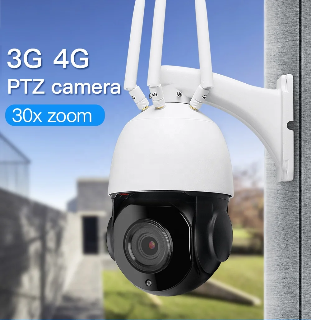 5mp 30X 4G Gsm Streaming Camhi Camera 30X Zoom 4G Servilance Network Camera