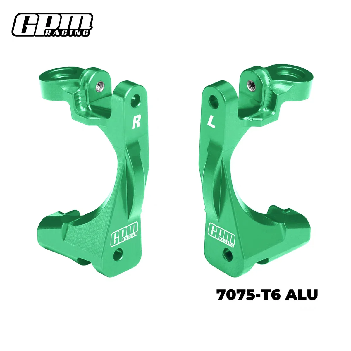 RC Car Upgrade Parts Custom Aluminum 7075‑T6 Front Steering C‑Hub For Traxxas 1/8 JATO 4X4 VXL Replacement Mod Accessory