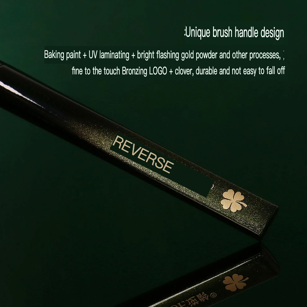 Cepillo combinado Phantom Series 6, actualización moderna antiedad, cepillo de maquillaje combinado portátil suave para principiantes