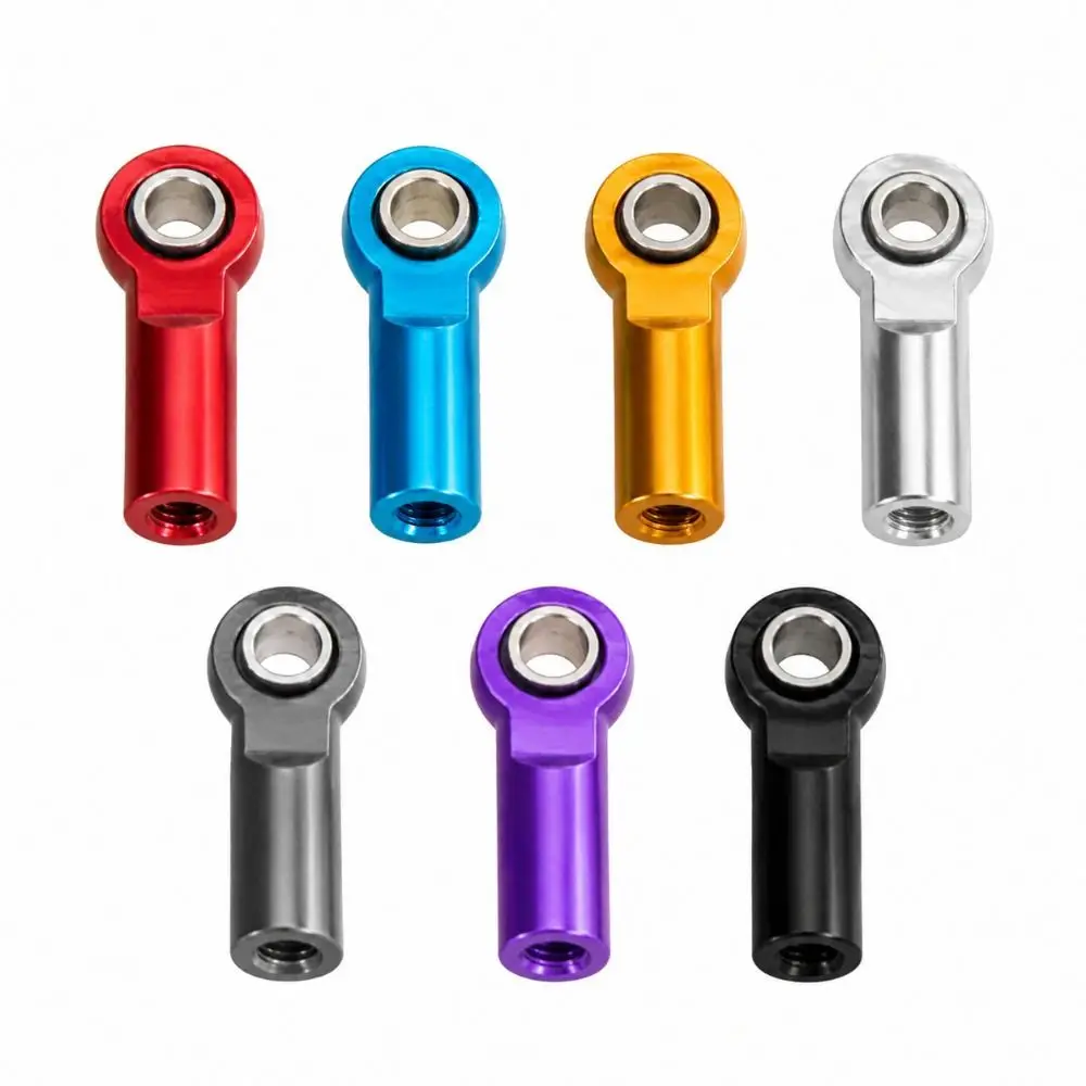 5Pcs Metal M3 Aluminum Link Tie Rod Ball Multicolors Ball head hole 3mm End Ball Joint 18*7.5mm Racing Parts Accessories