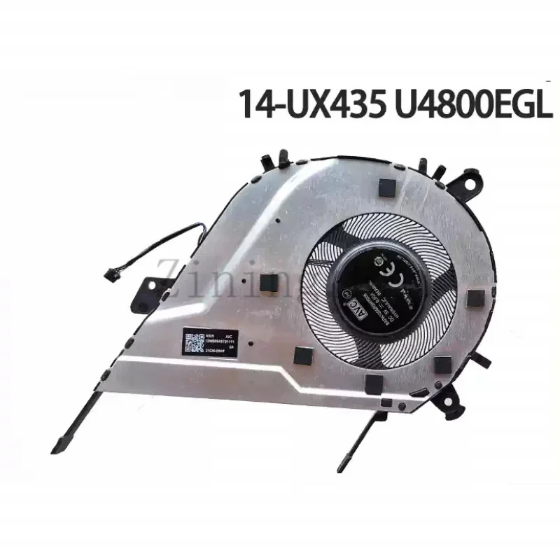 CPU Cooling Fans suitable for ASUS ZenBook 14 UX435 fans and ZenBook U4800EGL/EAL fans