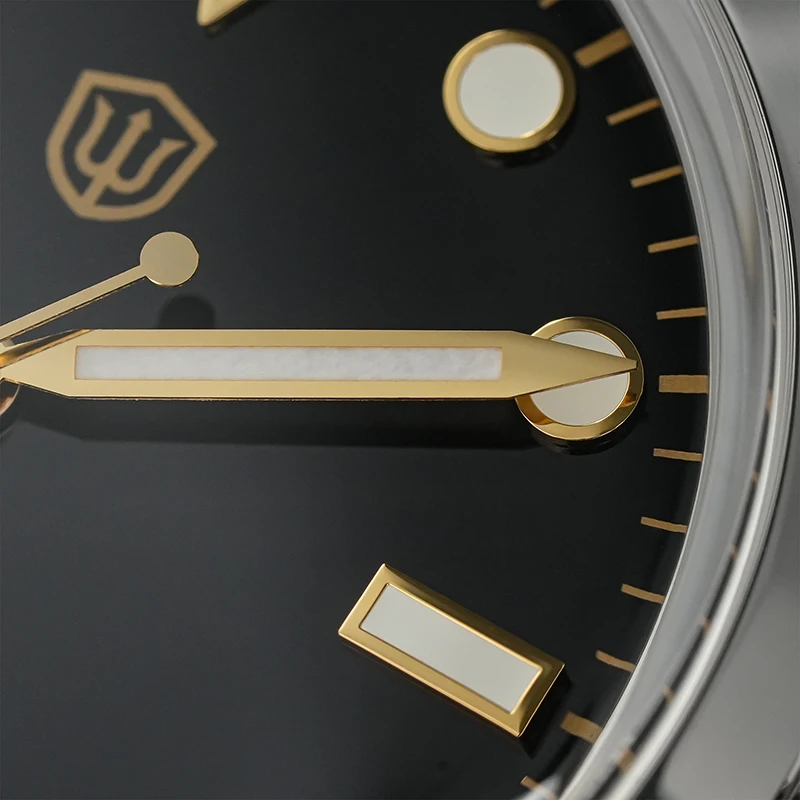 Watchdives WD1016 V3 ساعة VH31 كوارتز حركة حاوية من الفولاذ المقاوم للصدأ ساعة كوارتز 100 متر مقاوم للماء مضيئة 37 مللي متر ساعات عتيقة