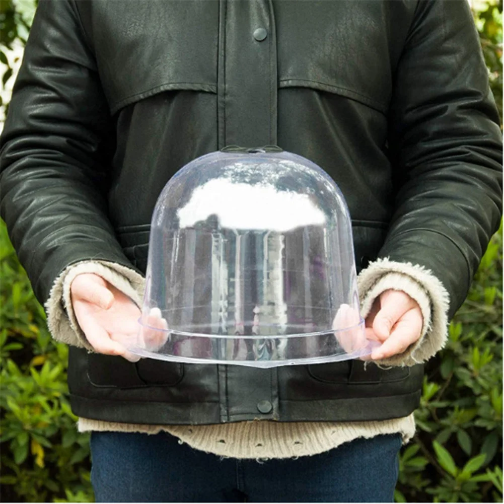 Plant Bell Cover Dome Anti-freeze Transparent Protector Cover Mini Greenhouse Outdoor Garden Plant Protect