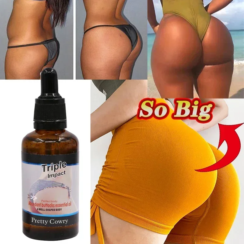 Big Ass Butt Enhancer Essential Oil Effective Hip Buttock Enlargement Body Massage Products Hip Lift Up Butt Beauty Oils Care