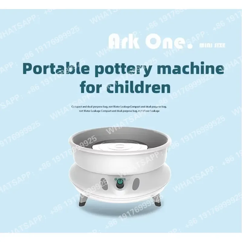 Ceramic Wheel Clay Machines Electric Mini Pottery Wheel for Art Craft Work Molding Gift