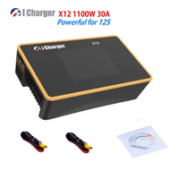 iCharger X12 1100W 12s 30A Smart Battery Balance Charger Discharger with 12s ADP For LiPo Lilo LiFe LiHV LTO NiZn batteries