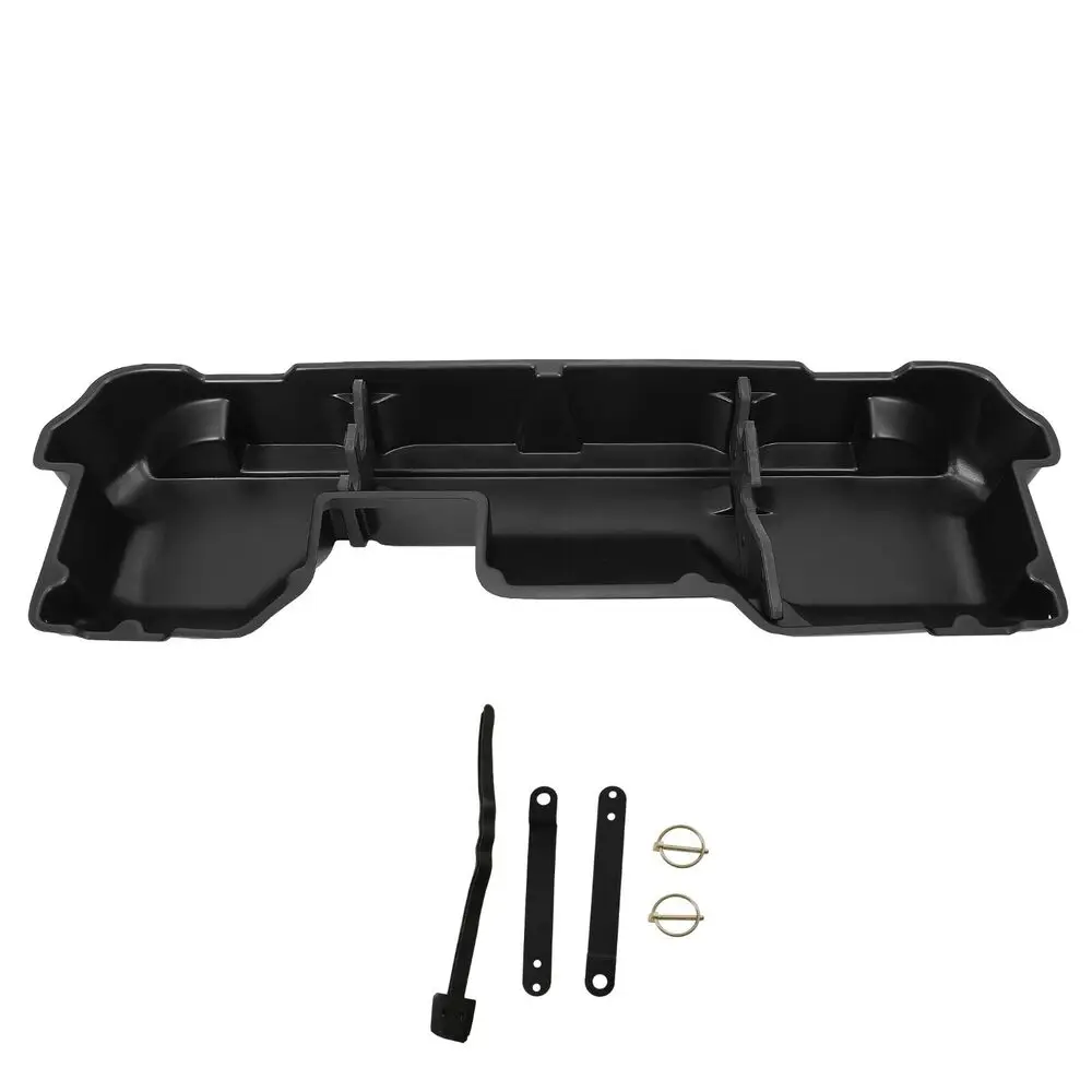 US Underseat Storage Case Box For 2019 20 21 22 2023 2021 Dodge Ram 1500 Crew Cab Container