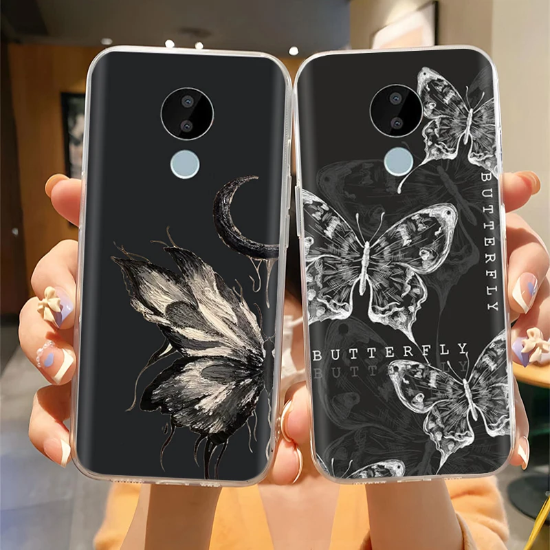 Shockproof Cover For Nokia C30 Case Animals Painted Soft Clear Silicone Cover for Nokia C30 Phone Cases Shell for NokiaC30 C 30