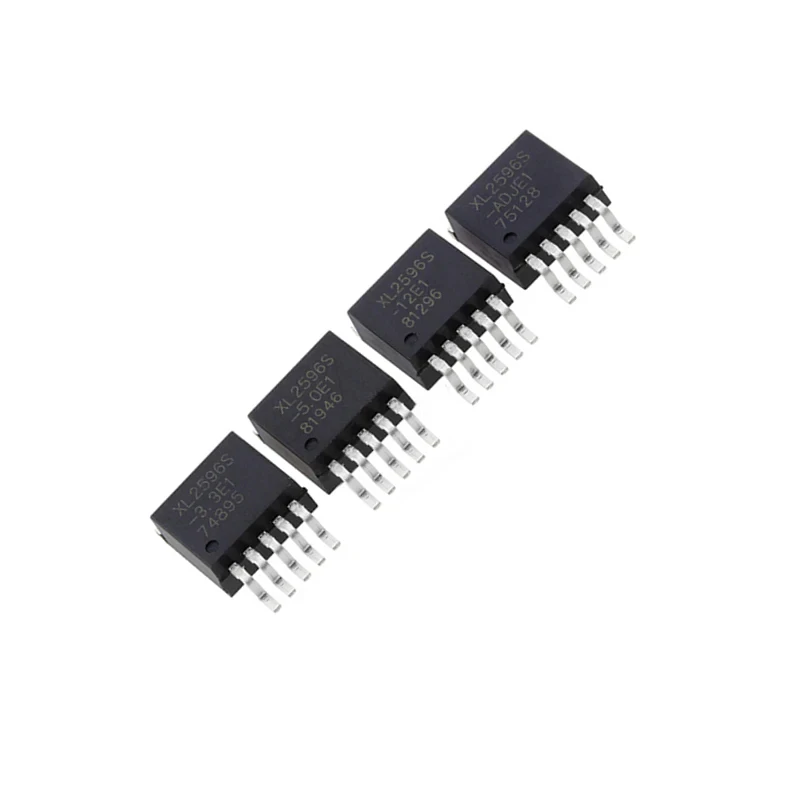 5PCS/LOT LM2596HVS-12 LM2596HVS-5.0 LM2596HVS-3.3 LM2596HV-ADJ LM2596HVS TO-263 Three Side Switch Output Voltage Regulator