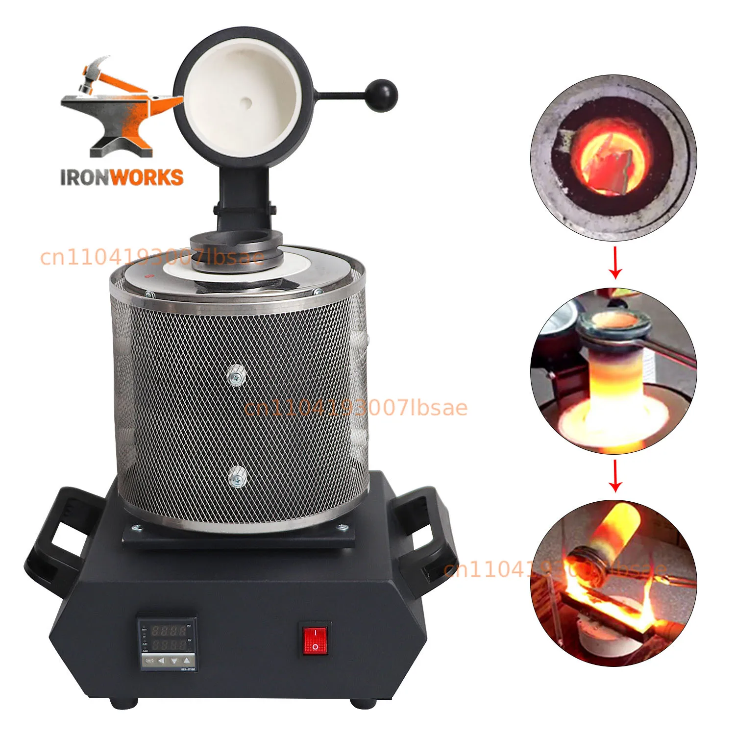Liner and Electric Heating Wire Set Combinations for Gold Melting Furnaces