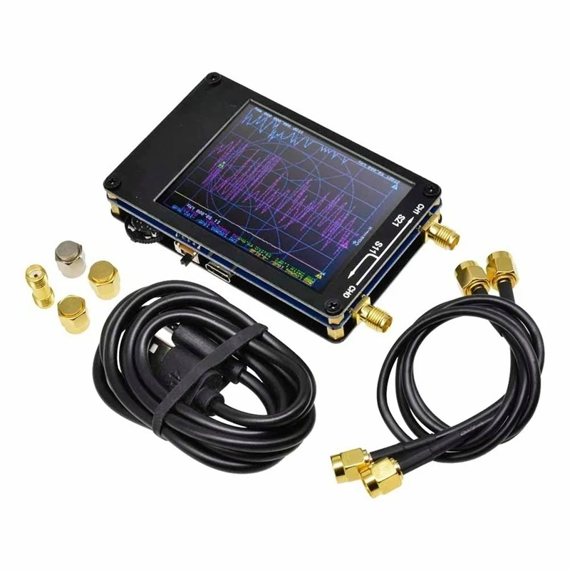 Portable Vector Network Analyzer 50KHz-900MHz SWR Antenna Test Instrument