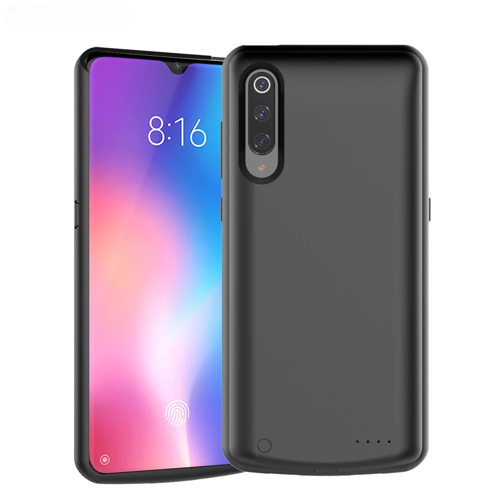 6800mAh Smart Battery Charger Case For Xiaomi Mi 9 SE Extenal Battery Cases Slim Backup Power Bank Portable Charging Cover