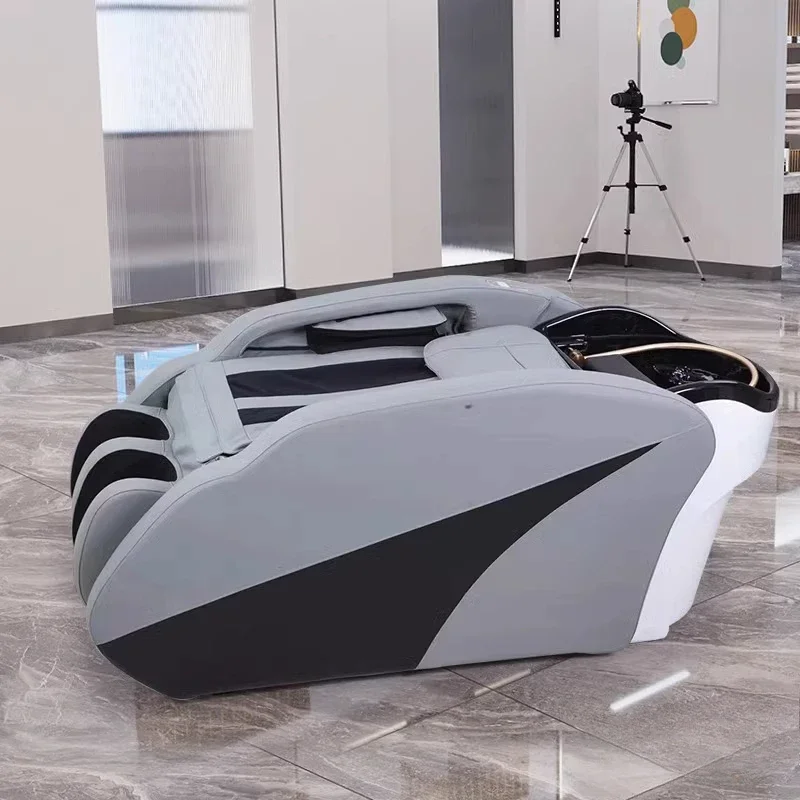 

New electric intelligent massage shampoo bed, special for hairdressers, fully automatic flushing bed for hairdressers