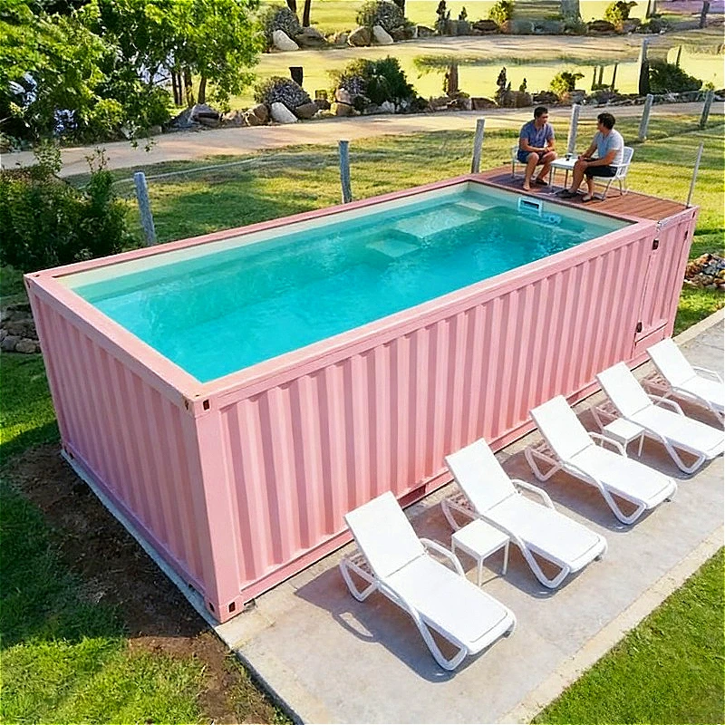 Standard Modular Container Pool Simple Assembly Process Customized Configuration for Easy Installation and Use High Quality Sale