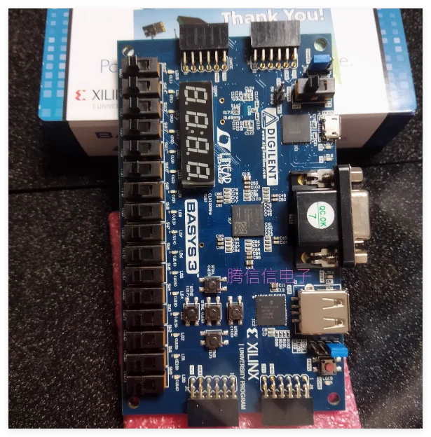 

1PCS/LOT 410-183 Basys3 Artix-7 FPGA XC7A35T Digi Xilinx