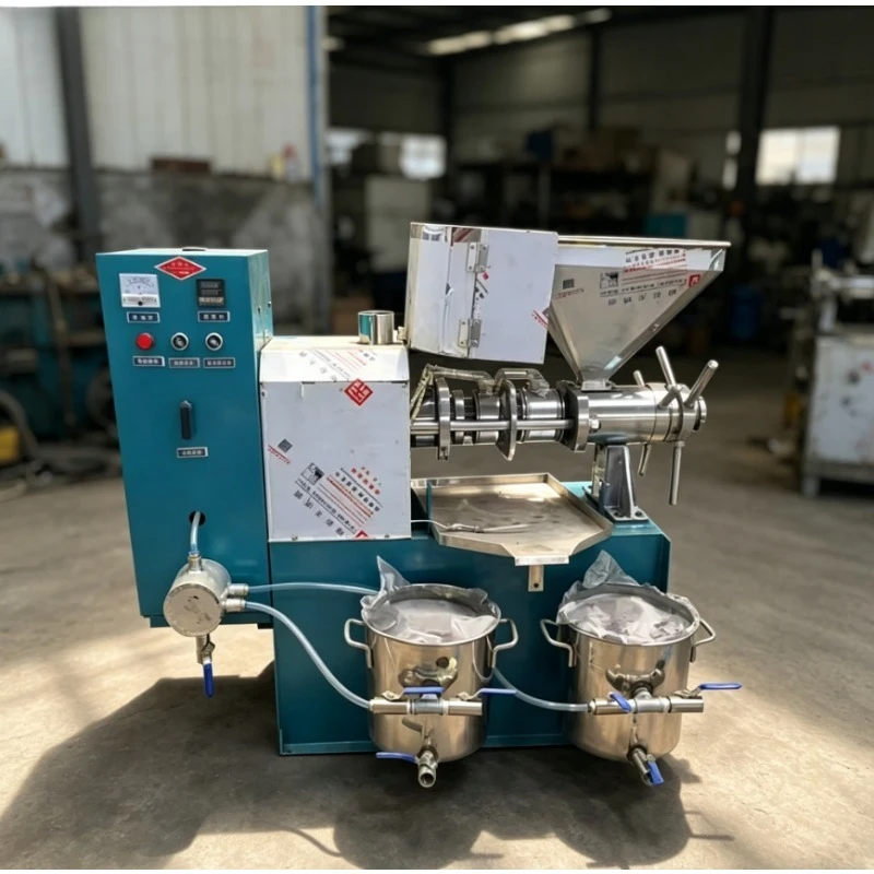 Custom Hydraulic Screw Sesame Oil Press Machine, Automatic Sesame Seed Oil Extractor for Home Factory Commercial Oil Production