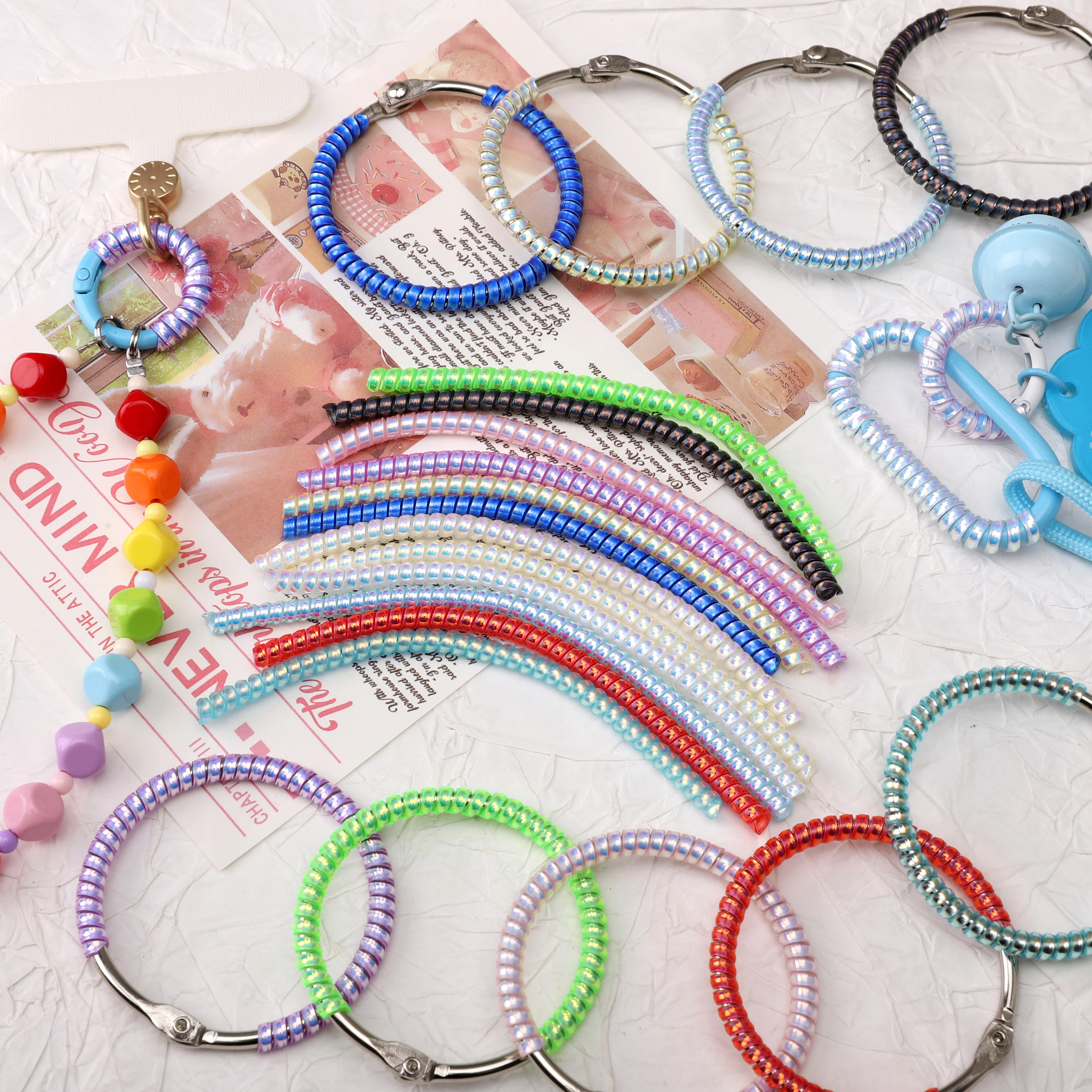 10-см-1-5-10-шт-многоразовый-ТПУ-пластиковый-лазерный-цветной-брелок-против-потери-намотки-веревка-защитное-кольцо-веревка-для-изготовления-ювелирных-изделий-своими-руками