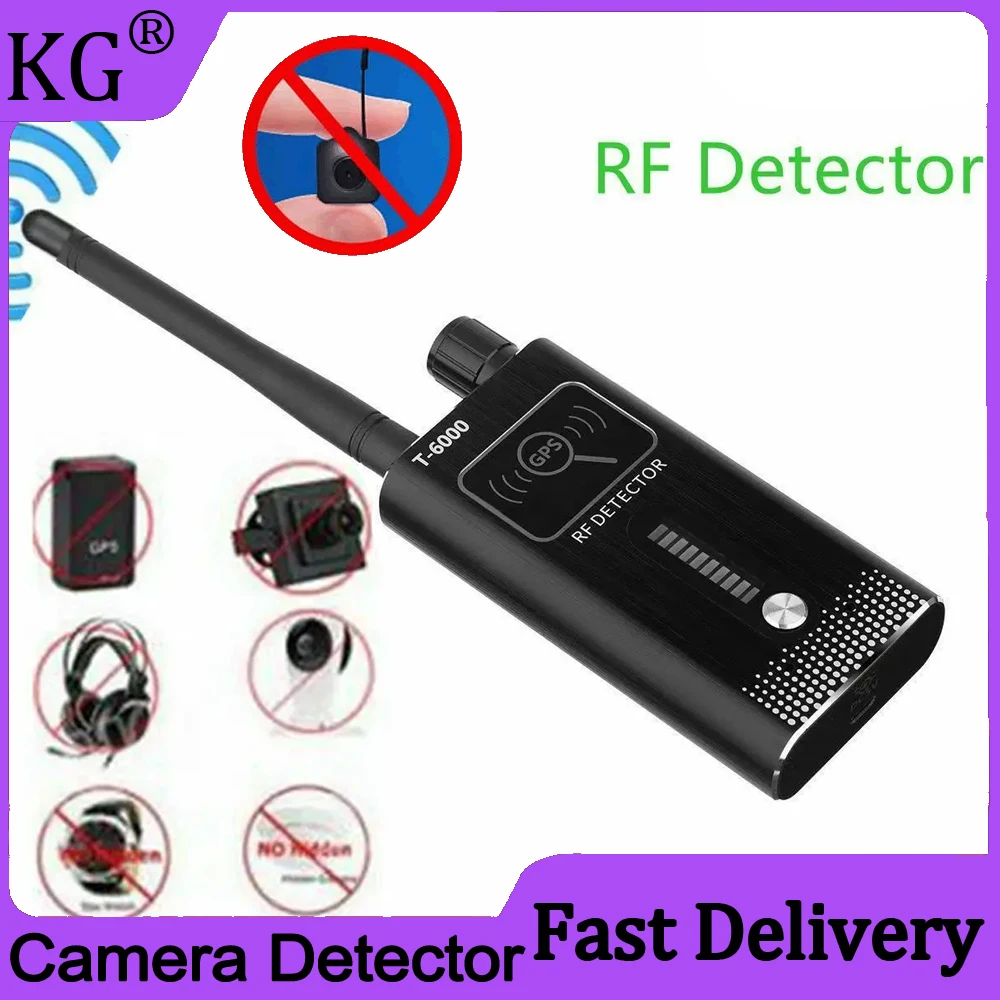 Anti-Spy GPS Signal RF Detector Anti Spy Camera Things Device GSM Bug Candid GPS Tracker WiFi Audio bathroom Cam Find Out Detect