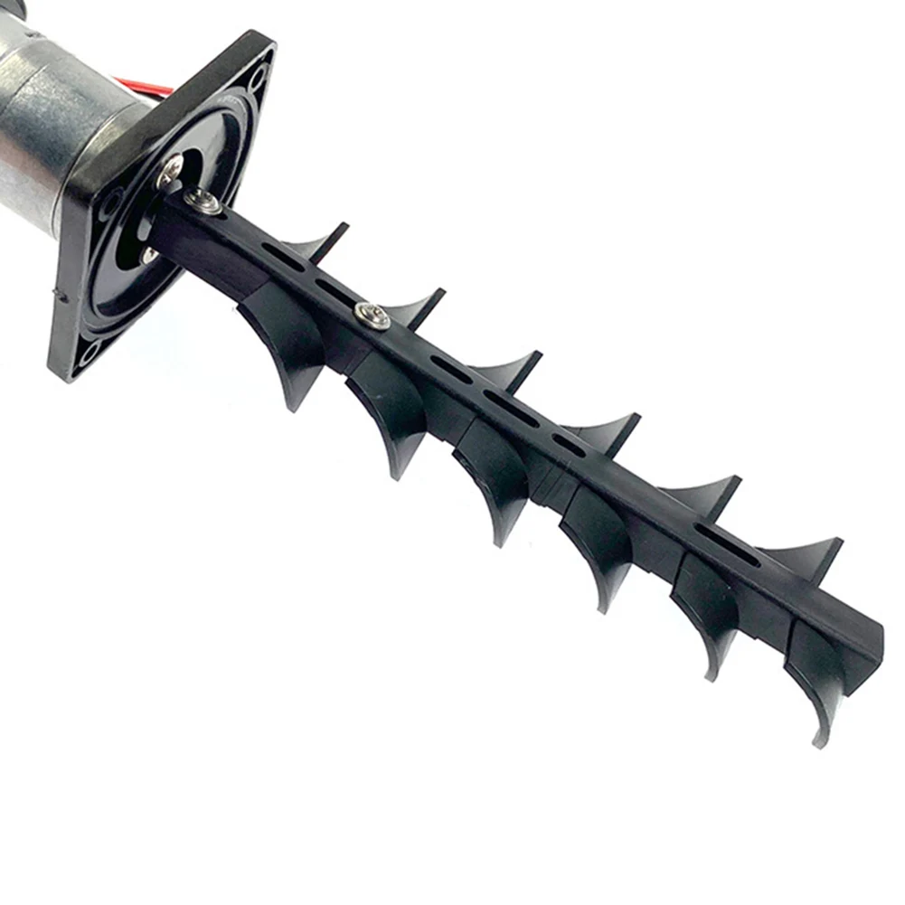 Motorized Stirrer for White Ink Mixing 24V with Adjustable Length and Curved Fan Blades Fits Ink Tanks 1L 1 2L 1 5L