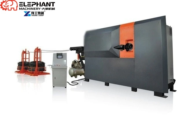 Automatic 2D CNC Steel Wire Rebar Bending Machine And Stirrup Bending Machine With New Condition Motor Core Component
