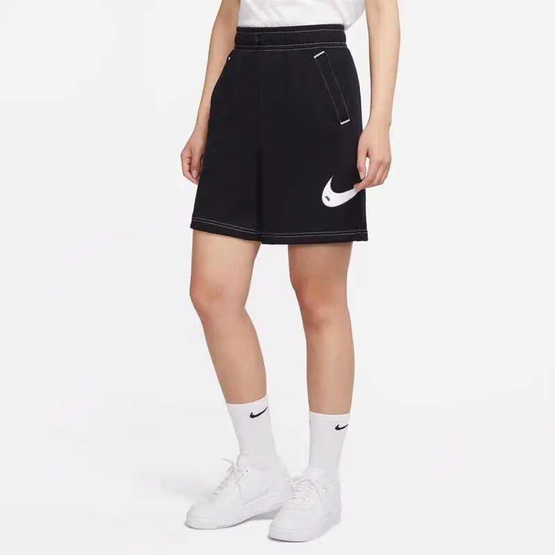 

Nike Official Genuine Summer Women's Loose Breathable Knit Casual Sports Shorts DM6750-010