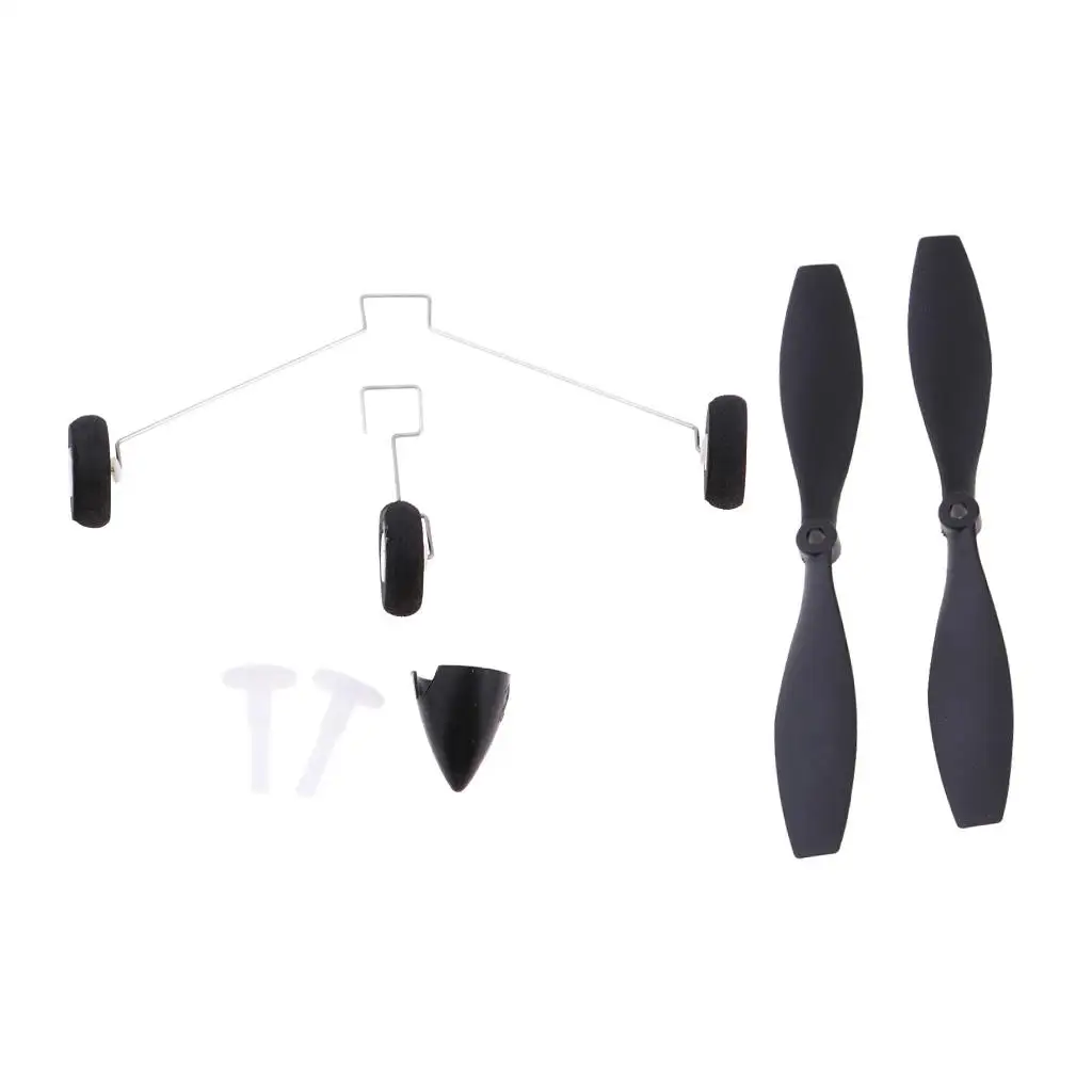 RC Propeller Vane 5 Inch Propeller Replacement Parts Set for Wltoys F949 Fixed Wing Aircraft