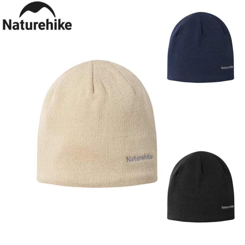 

Naturehike уличная теплая вязаная шапка из мериносовой шерсти дышащая, теплая, ветрозащитная шапка для скалолазания удобная эластичная впитывающая пот шапка