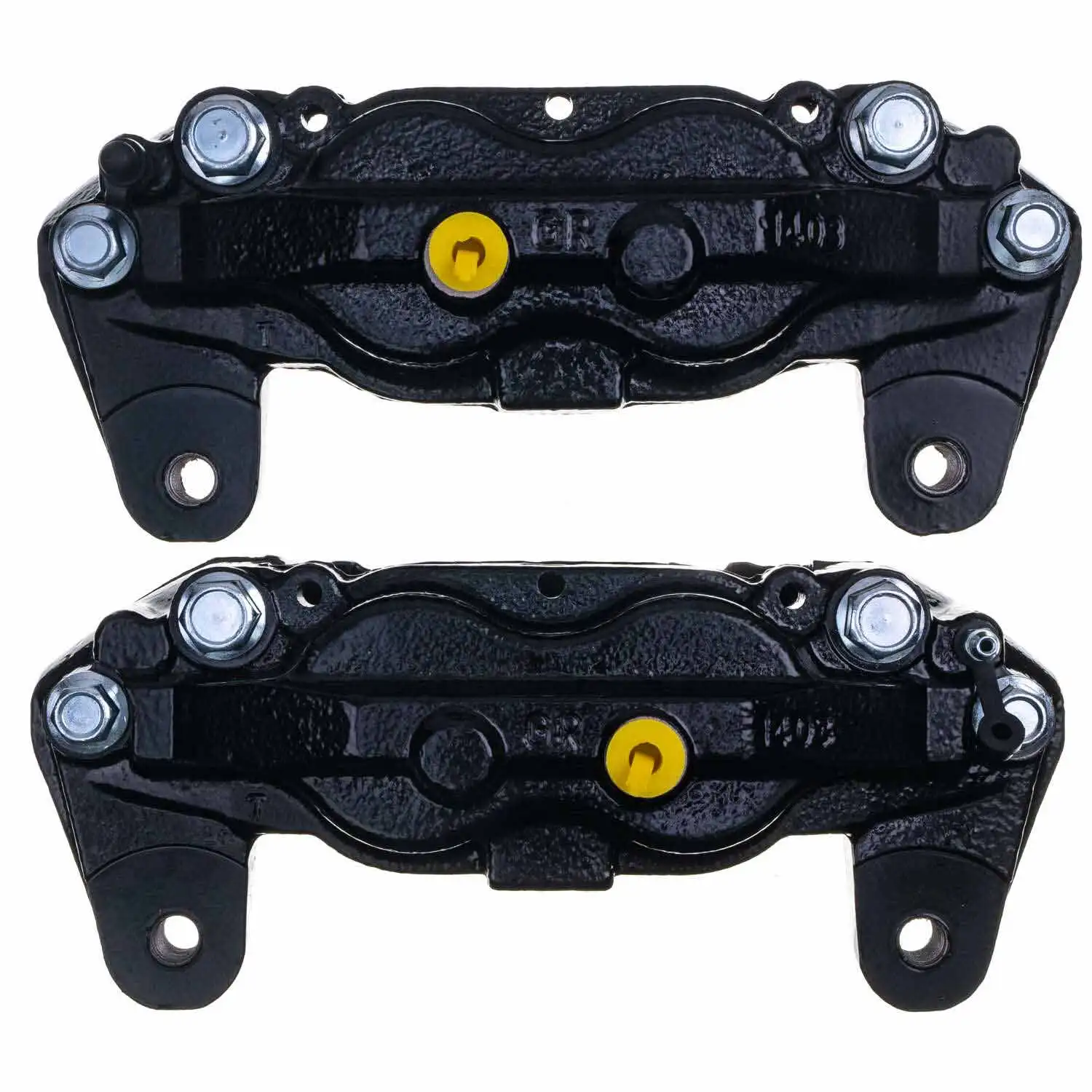 Powerstop OEM 477300C030 Red 4 Piston Caliper Brake Front Brake Caliper Kit  for LEX US LX570 LX470 TOY OTA  TUNDRA  SEQUOIA