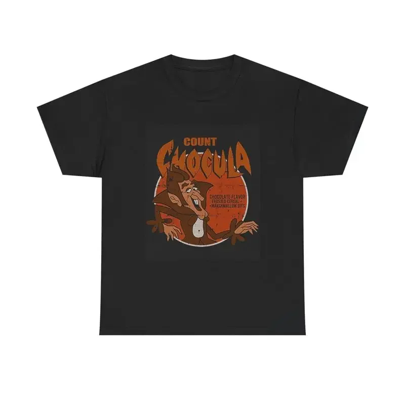 Count Chocula T Shirt Vintage Cereal Poster Retro Heavy Cotton