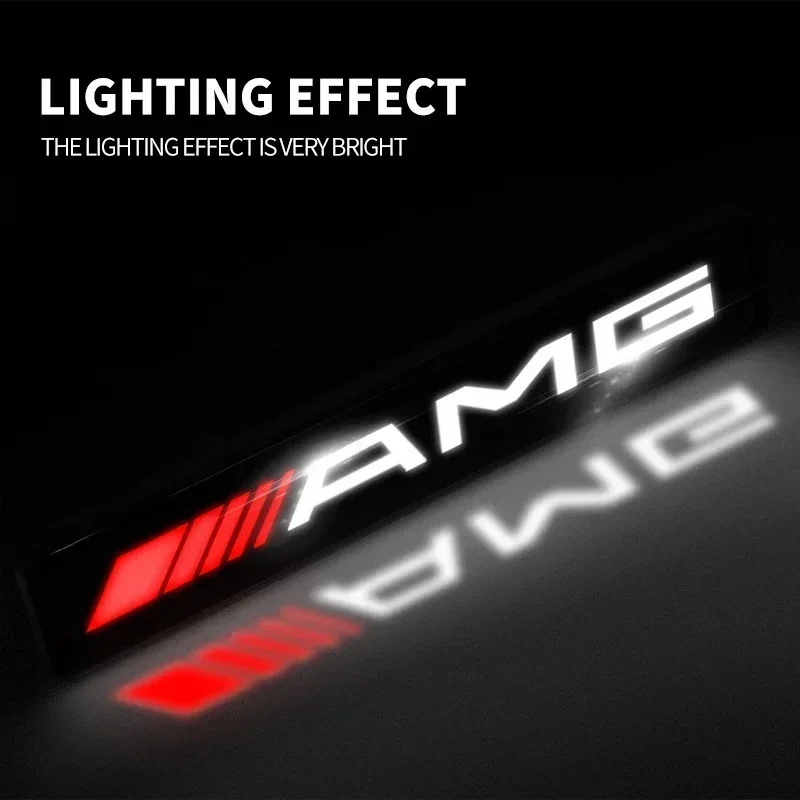 

LED Car Grille Decorative Light Daytime Running Warning Lamp For Mercedes Benz AMG A C E M Class CLA GLA W204 W205 W206 W210