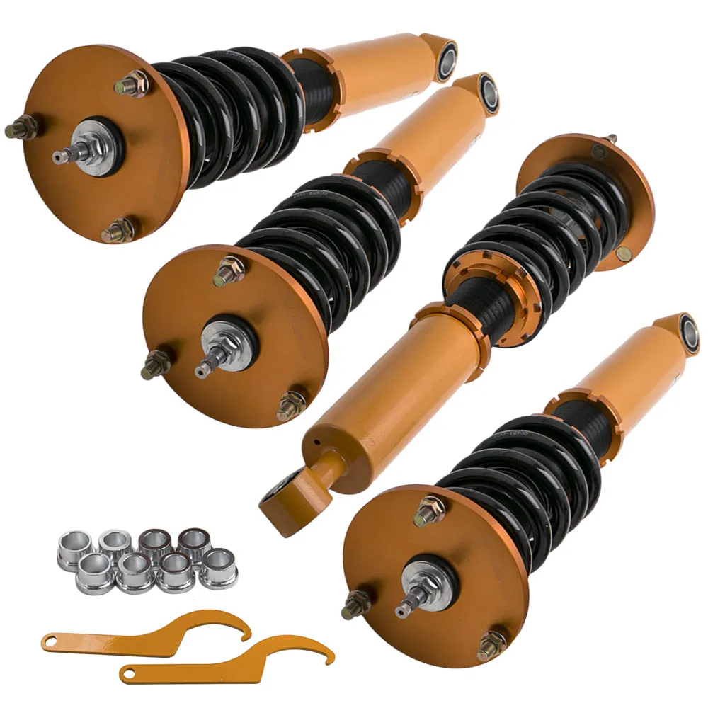 Coilovers 24 Way Adjustable Damper Lowering Kit for Lexus LS430 UCF30 2001-2006 For Toyota Celsior 2000-2006 JPN UCF30 Spring