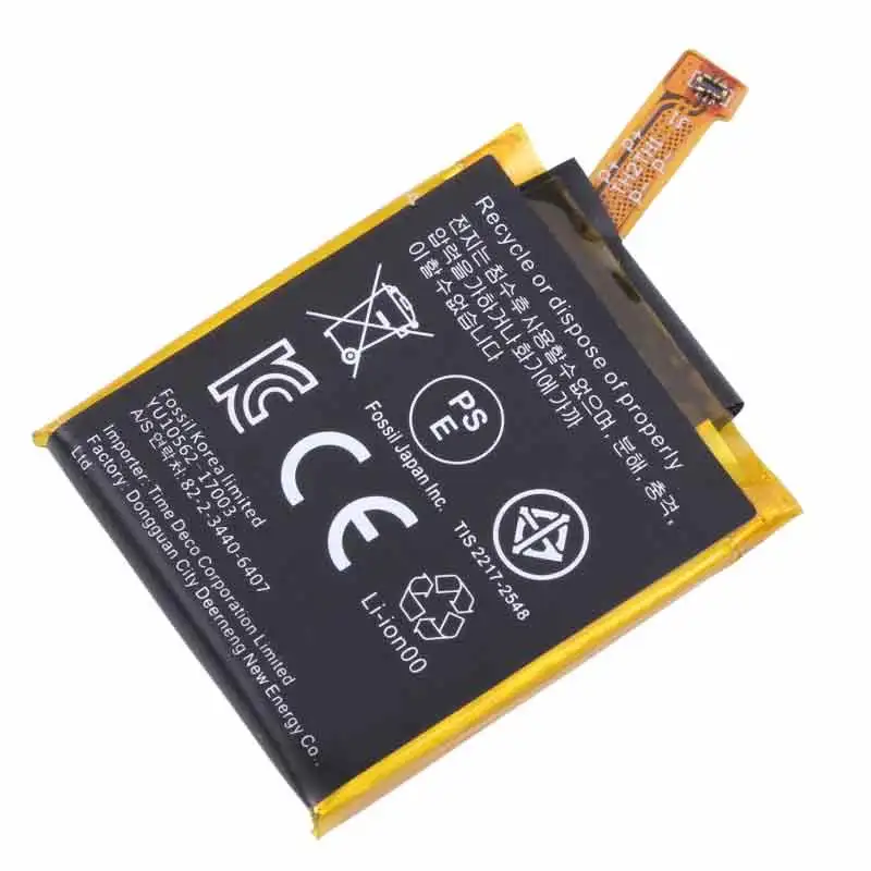 New High Quality APP00222 Replacement Battery For Michael Kors Access Grayson MK5025 Smart Watch + Tools