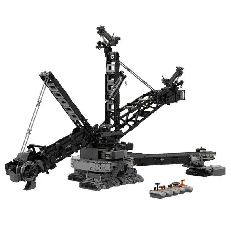 

Custom MOC-213369 World's Biggest Excavator Fully RC Model (5707PCS)