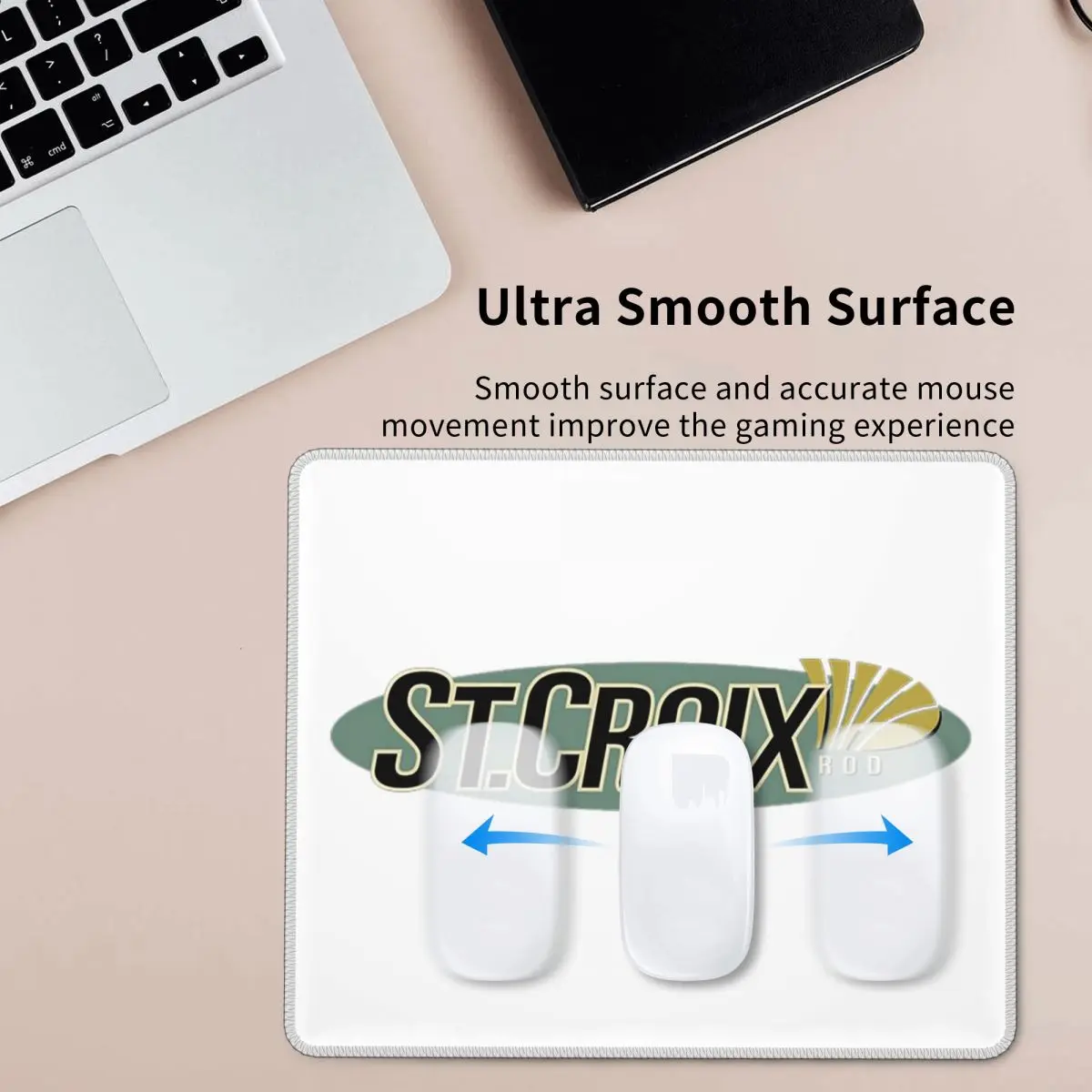 

Life Love St Croix Merch Mouse Pad Computer Keyboard Mouse Mat Gaming PC Laptop Desk Mat Office Accessories Table Mats