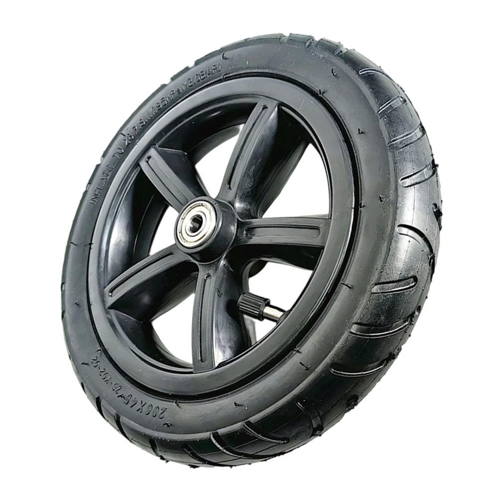 Pneu de alto desempenho de 8 polegadas com tubo interno e cubo para scooters elétricos projetado para estabilidade e conforto